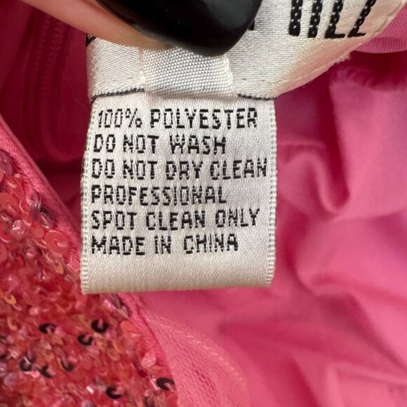 Sherri Hill Pink Lace & Sequin Short Dress – Size Small – Made in China - New - Picture 13 of 15